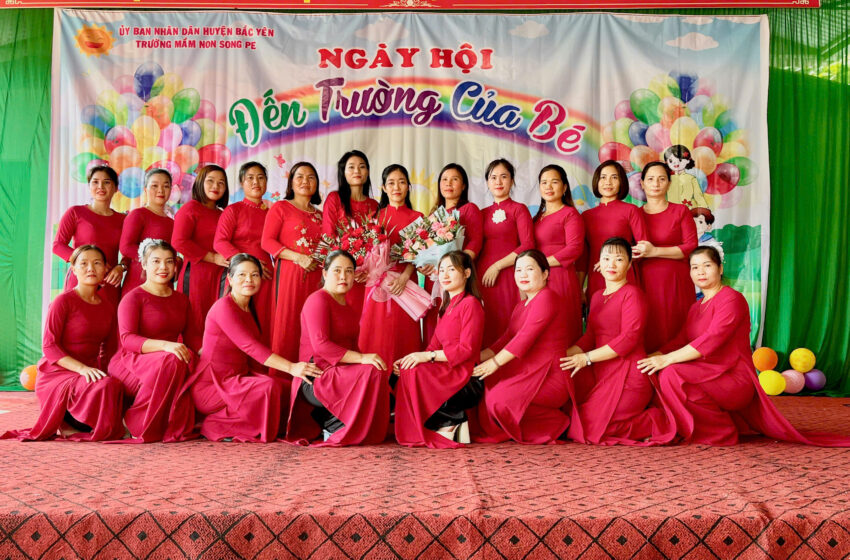  TRƯỜNG MẦM NON XÃ SONG PE TỔ CHỨC KHAI GIẢNG NĂM HỌC 2024 – 2025