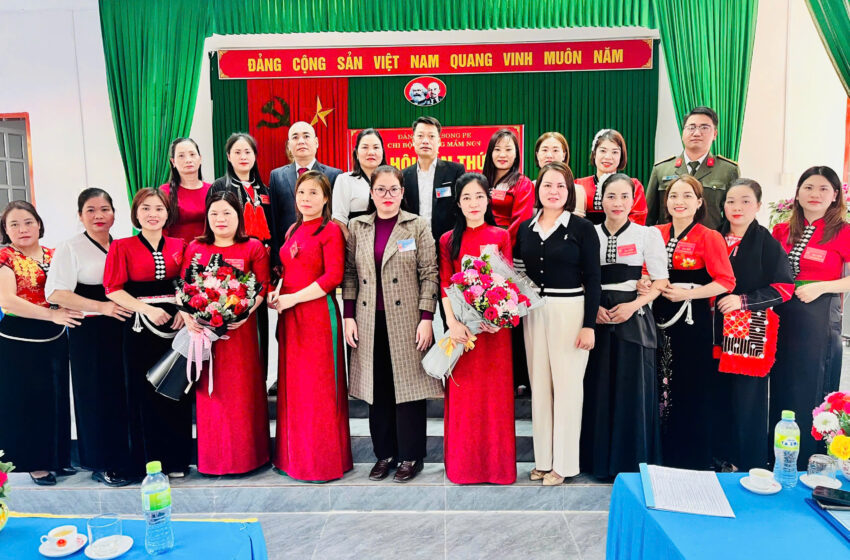  Đại hội Chi bộ trường Mầm non xã Song Pe lần thứ VII, nhiệm kỳ 2025-2027.